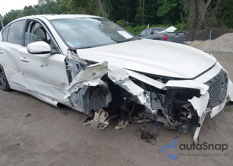 2014 Infiniti Q50 Sport from USA, damaged, VIN JN1BV7AR1EM683698